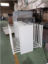 Tile Sliding Display Rack In Showroom