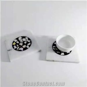 Custom Tea Coffee Beer Tableware Agate Coaster