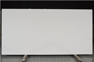 Engineered Quartz White Slab Carrara Series -3003b