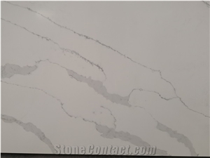 Polished Cut in Size White/Black Calacatta Stone Slabs