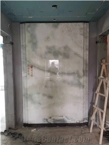 Afghanistan Snow White Natural Onyx Polished Slabs & Tiles