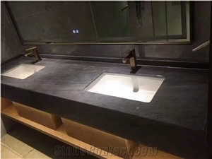 Italy Blue Gold Sand Marble Polished Custom Countertops Italy Blue Gold Sand Marble Polished Custom Countertops