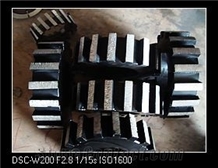 Brazed Diamond Profile Wheel for Grinding Granite Marble