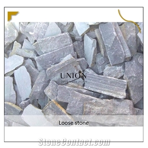 Blue Quartzite Natural Stone Wall Loose Stone Culture Rough