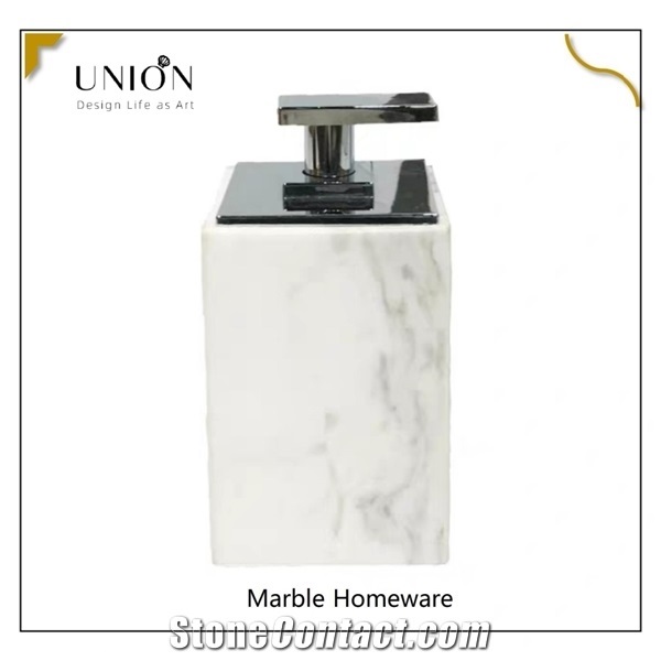 China Supply Marble Texture Polyresin Bathroom Accessories
