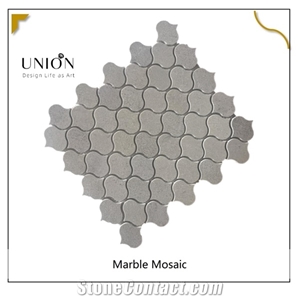 Cinderella Grey Marble Mosaic Lantern Mosaic Tiles for Home