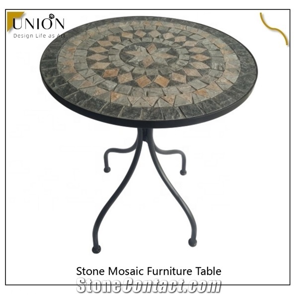 Homewell 3piece Mosaic Bistro Outdoor Dining Funiture Set