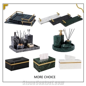 Jung Ford 5-Piece Bathroom Counter Top Accessory Sets