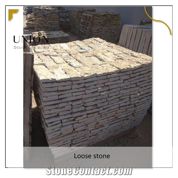 Natural Marble Brick Stack Stone,Wall Cladding Loose Stone