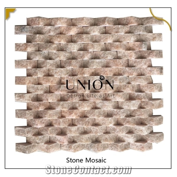 New Design Pattern Mosaic Slate Stone Mosaic Homedeco Mosaic