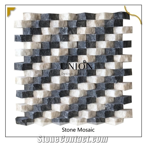 New Design Pattern Mosaic Slate Stone Mosaic Homedeco Mosaic