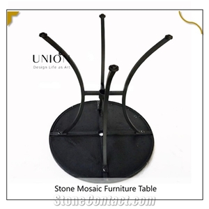 Ourdoor Landscaping Furniture Stone Mosaic Coffee Tables