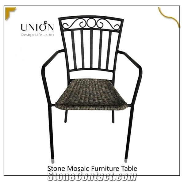 Ourdoor Landscaping Furniture Stone Mosaic Coffee Tables