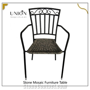 Ourdoor Landscaping Furniture Stone Mosaic Coffee Tables