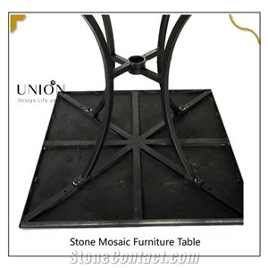 Premium Quality Fancy Garden Furniture Stone Mosaic Tables