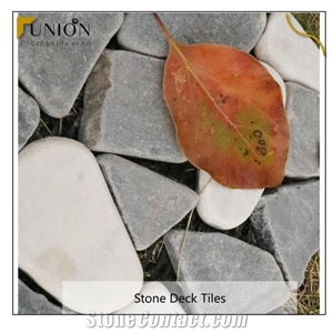 Travertine Limestone Natural Floor Mosaic Decker Tiles