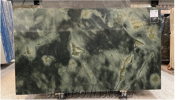China Green Quartzite Slabs