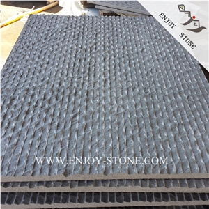 Grey Basalt,Chiseled,Wall Covering Stone,Cladding Tiles