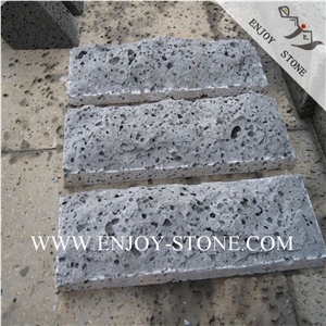 Mushroom, Natural Split, Lava Stone Basalt, Wall Cladding