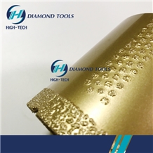 Brazed Diamond Core Drill with Side Protection