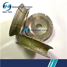 Cnc Marble Electroplated Edge Profiling Wheel Cnc Marble Electroplated Edge Profiling Wheel