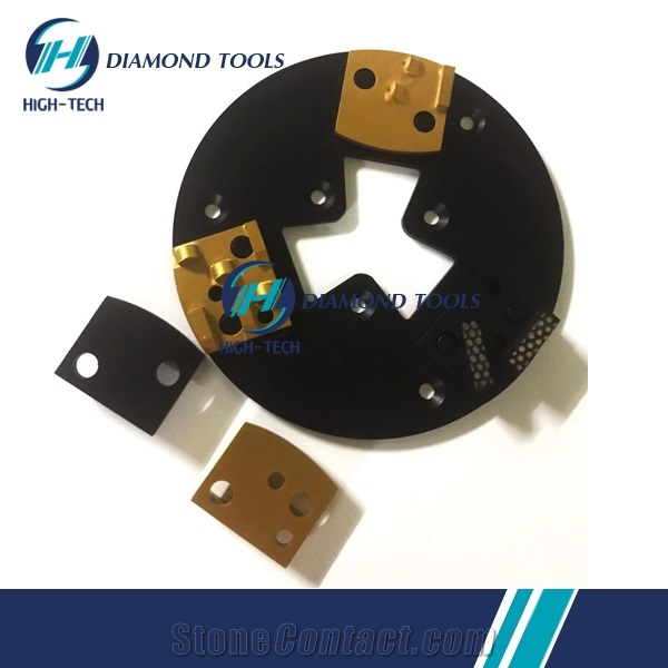 Concrete Floor Diamond Grinding Shoes Plate Disc