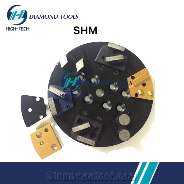 Concrete Floor Diamond Grinding Shoes Plate Disc