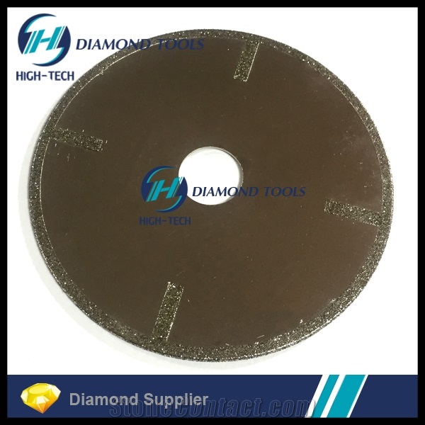 Continuous Marble Saw Blade with Protective Teeth