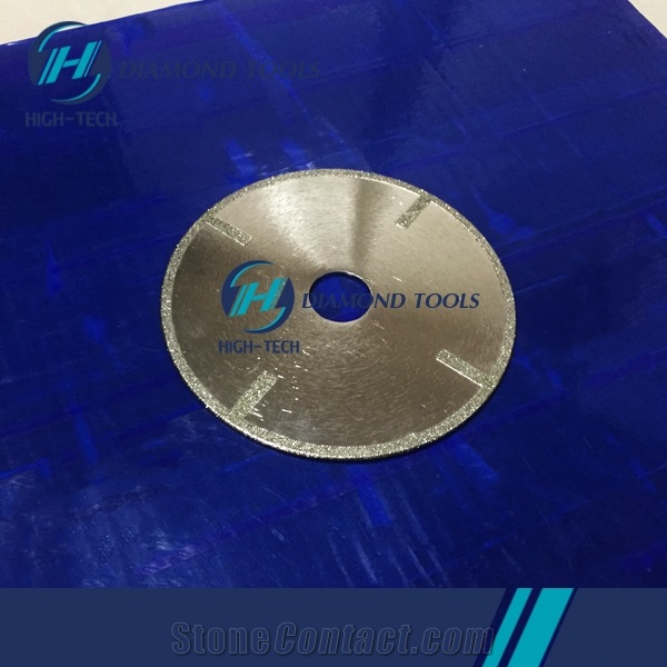 Continuous Marble Saw Blade with Protective Teeth