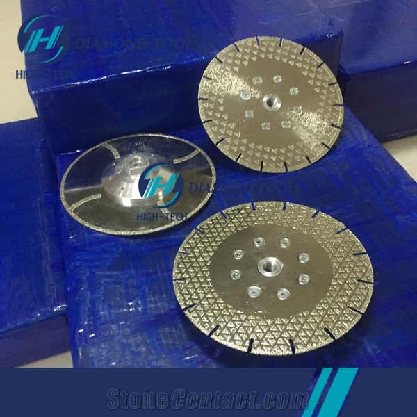 Continuous Rim with Flange Marble Saw Blade