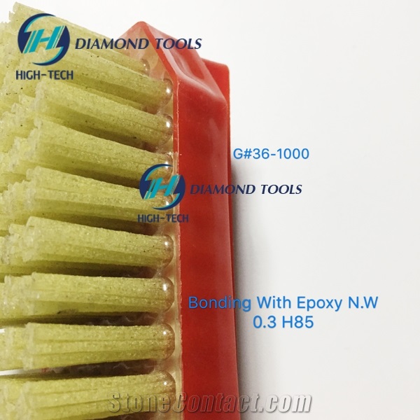 Diamond Antique Brush for Leathered Surface