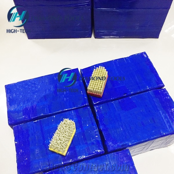 Diamond Antique Brush for Leathered Surface