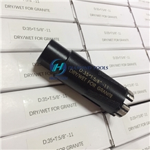 Diamond Dry Drilling Core Drill Bits for Stone