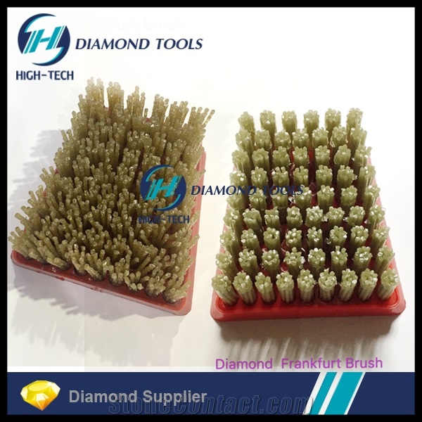 Diamond Frankfurt Brush for Leathered Surface