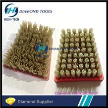 Diamond Frankfurt Brush for Leathered Surface
