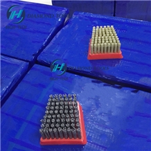 Diamond Frankfurt Brush for Leathered Surface
