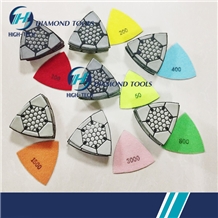 High-Tech Triangle Diamond Dry Polishing Pad