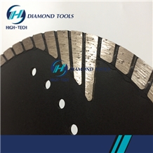 Protective Teeth Granite Turbo Diamond Saw Blade