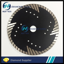 Protective Teeth Granite Turbo Diamond Saw Blade