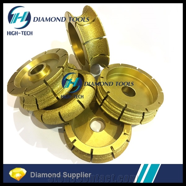 Vacuum Brazed Diamond Edge Profile Wheel