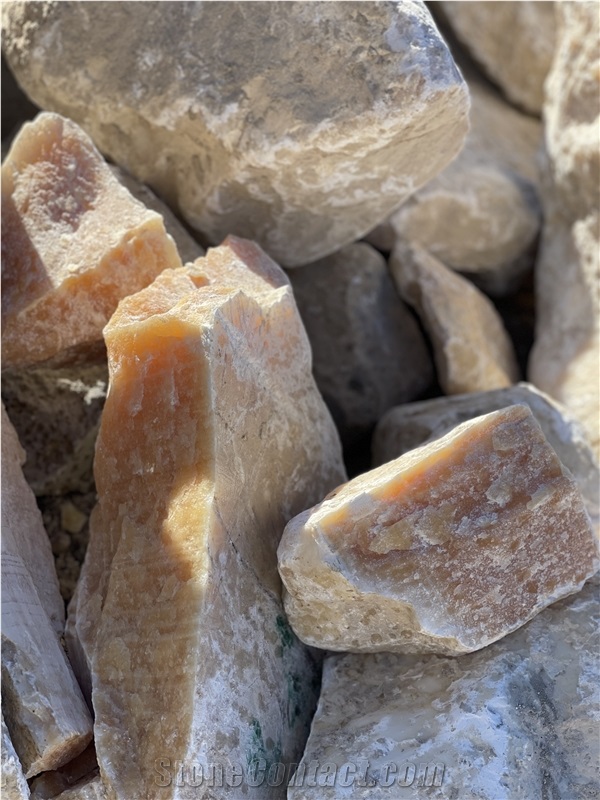 Orange Onyx Block, Iran Orange Onyx Blocks