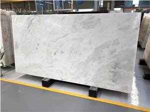 Brazil White Crystal Jade Slab