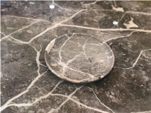 China Polished Marble Slab for Interior Decoration