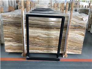 Multicolor Onyx Wall Cladding Slab/Kitchen Tiles