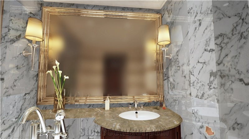 White Marble Big Quarry Stone