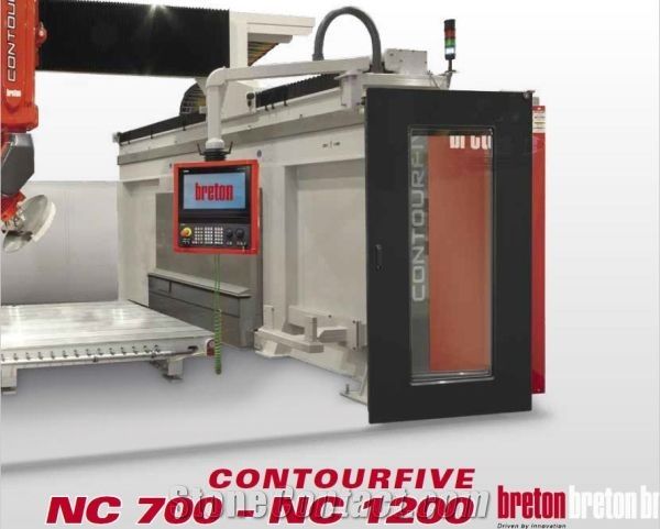 Breton Contourfive NC-5 Axis CNC Stone Working Center