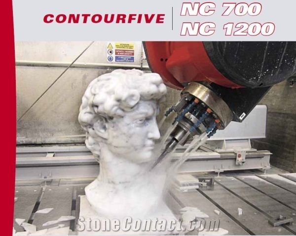 Breton Contourfive NC-5 Axis CNC Stone Working Center