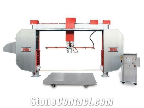 Breton - EASY2WIRE 2-wire Machine for Cutting Thick Slabs and Block Squaring