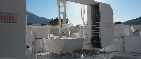 Breton - EASY2WIRE 2-wire Machine for Cutting Thick Slabs and Block Squaring