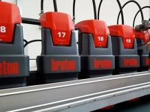 Breton Luxmaster TANGO Continuous belt polisher for marble slabs